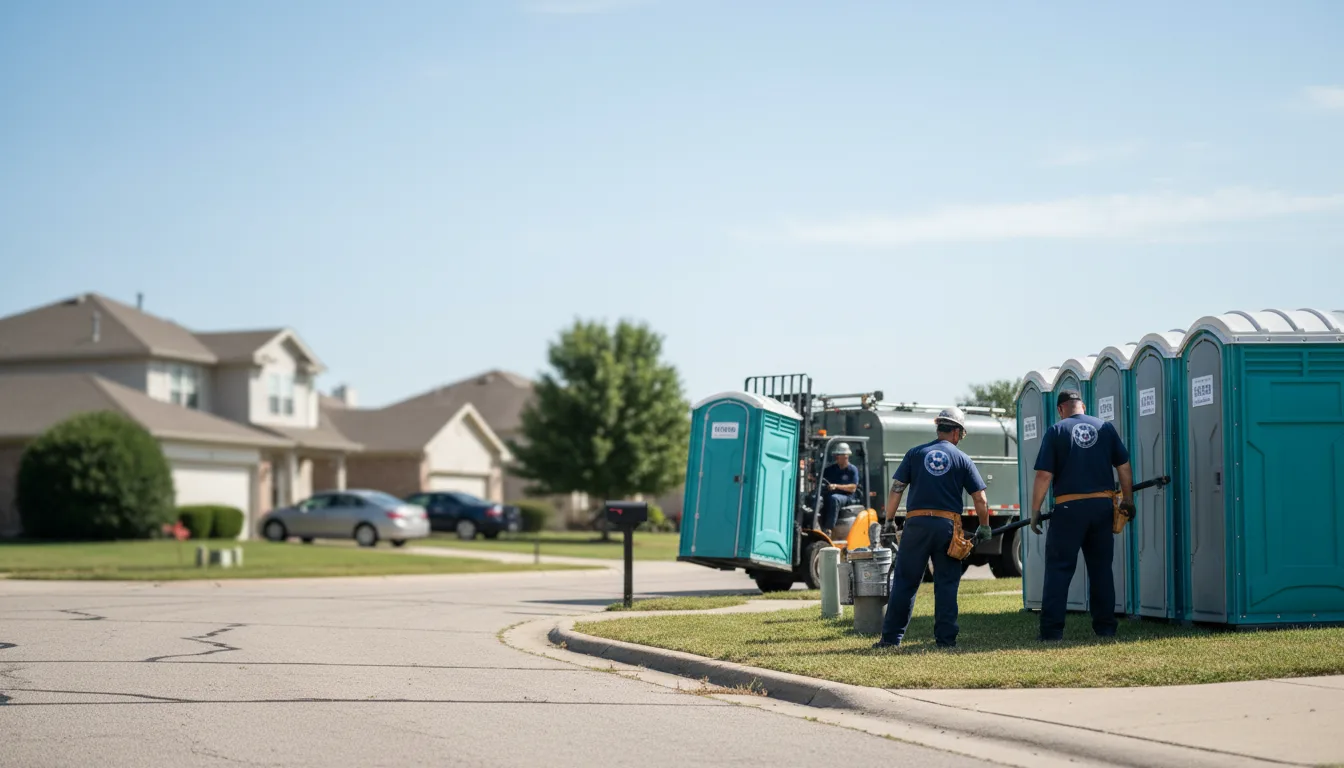 Porta Potty Rental in Louisa, VA near me